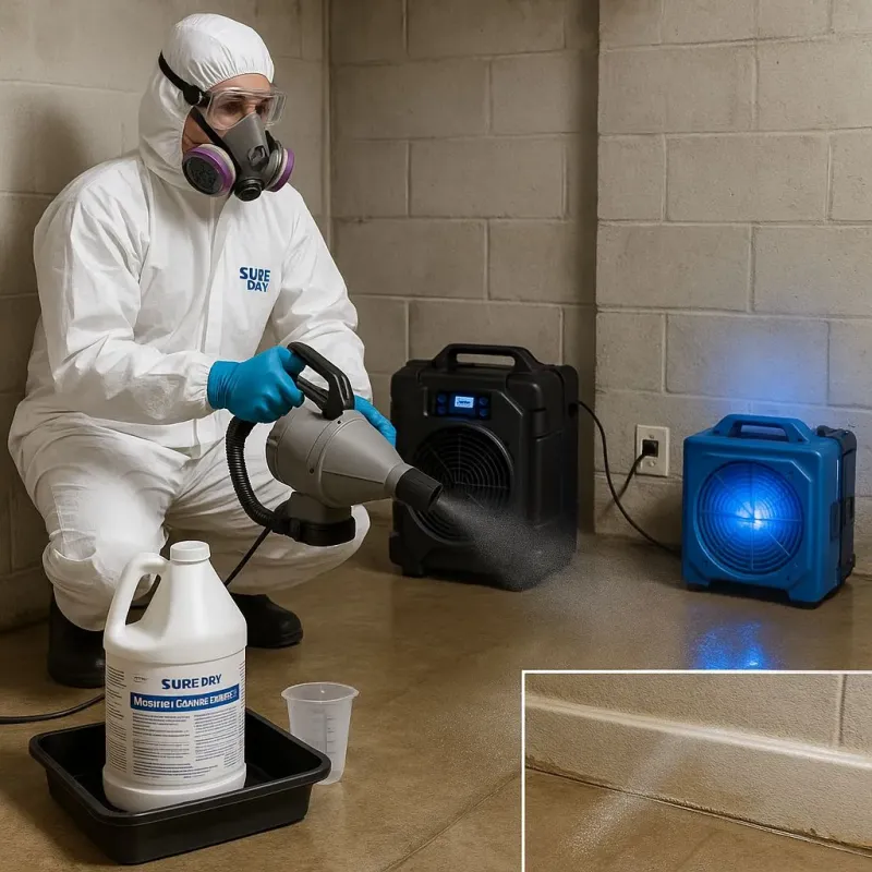 Sanitization and Odor Removal process in Lake Mohawk, NJ
