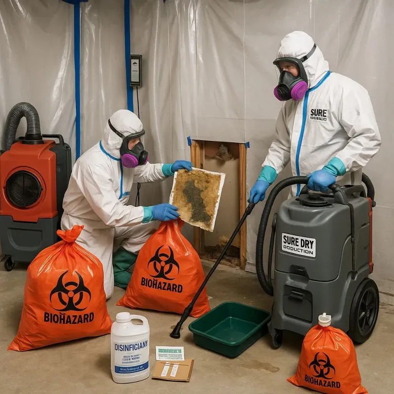 Contaminated Water Handling Protocols process in Lake Mohawk, NJ